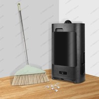 Vacuum cleaner automatically sucks hair trash can, infrared sensor intelligent and powerful cleaning trash can