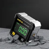 Pocket Electronic Digital Protractor Multifunctional Digital Angle Finder Box Inclinometer 360 Degree Measurement Laser Level