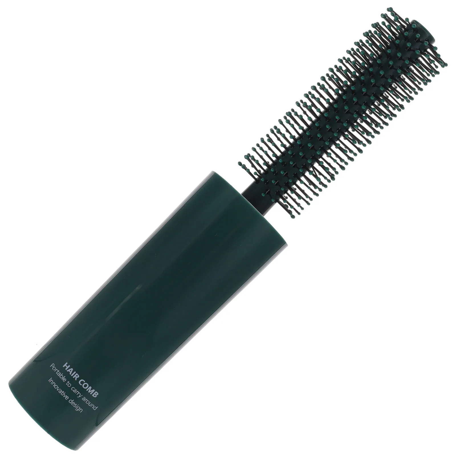 

Retractable Small Round Hair Brush Anti-Static Roll Up Styling Tool Blow Drying Curling Brush Portable For Women Men Curly