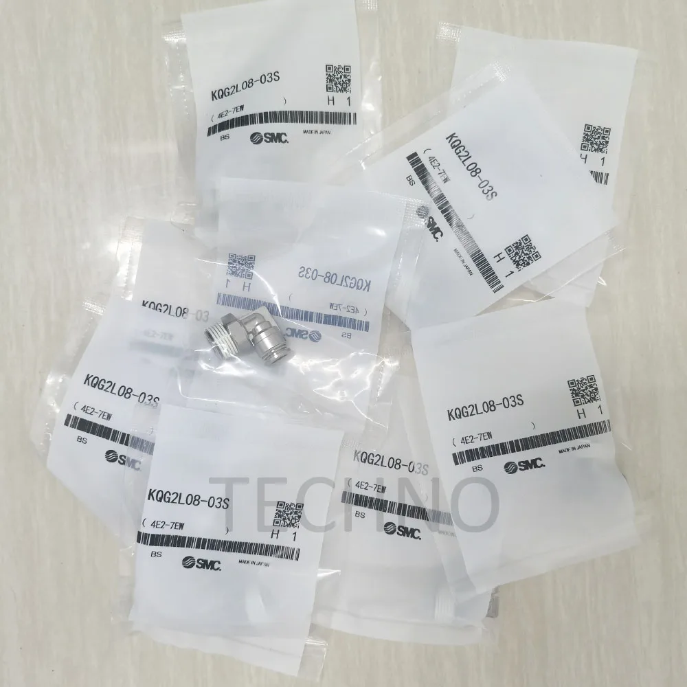 

SMC Pneumatic Connectors KQG2L08-03S 4E2-7EW Stainless Steel 316 Machinery Manufacturing Industry