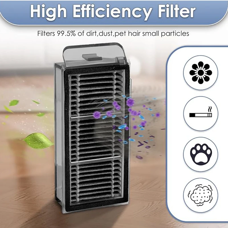 For Dreame L60 Ultra Robot Vacuum Cleaner Accessories Main Brush HEPA Filter Side Brush Mop Cloth Dust Bag Replacement Parts view 4