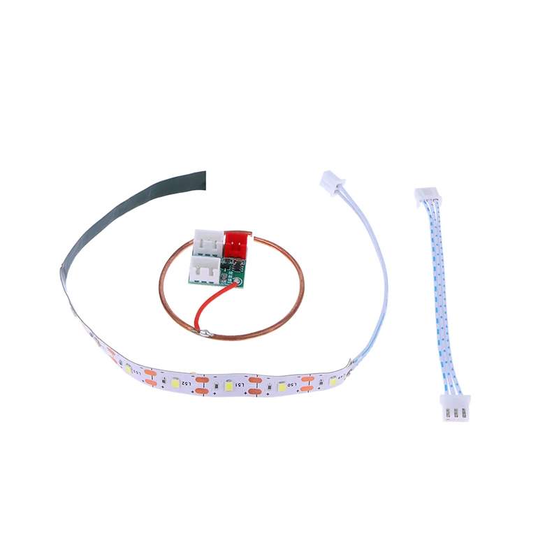 Kit de módulo de interruptor de inducción táctil de separación de aire de mesa de Río de alta calidad, bobina celular de inducción táctil de 5V, tira de luz azul