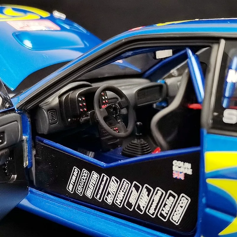 AUTOart Diecast بمقياس 1/18 سوبارو امبريزا WRC نموذج مصبوب (إصدار قابل للجمع) ألعاب نموذج سيارة مصنوعة من خليط معدني هدية للأولاد #3