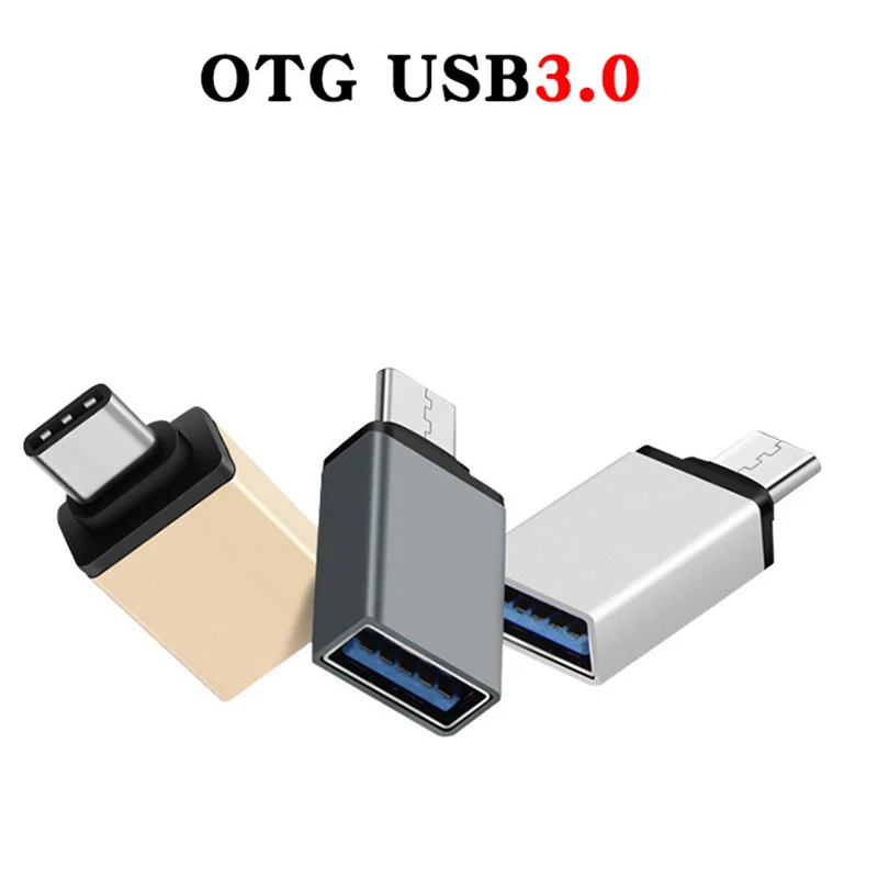 Convertidor Micro USB a USB para tableta, adaptador Micro hembra tipo C para PC, Android, Usb 2,0, Mini Cable OTG
