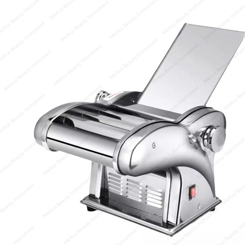 110V Household Small Electric Fully Automatic Rolling Dumpling Skin Machine, Commercial Stainless Steel Noodle Machine