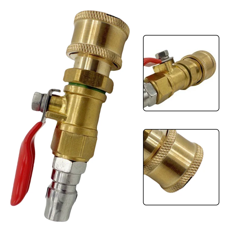 Car Cleaning Air-connected Connector Pressure Washer Accessory Compatible With Various Machines Lightweight And Compact