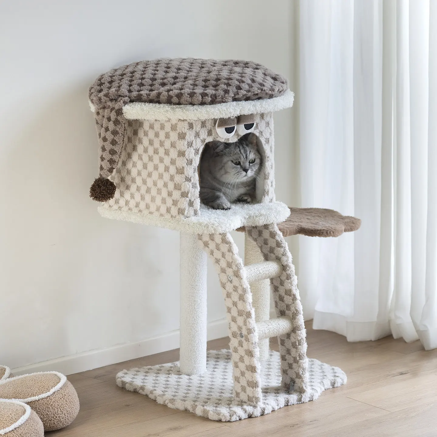 

Things Scratcher Mat Cat Tower Scratcher Goods Climbing Cat Tower Shelves Accessories Supplies Rascador De Gatos Cat Supplies