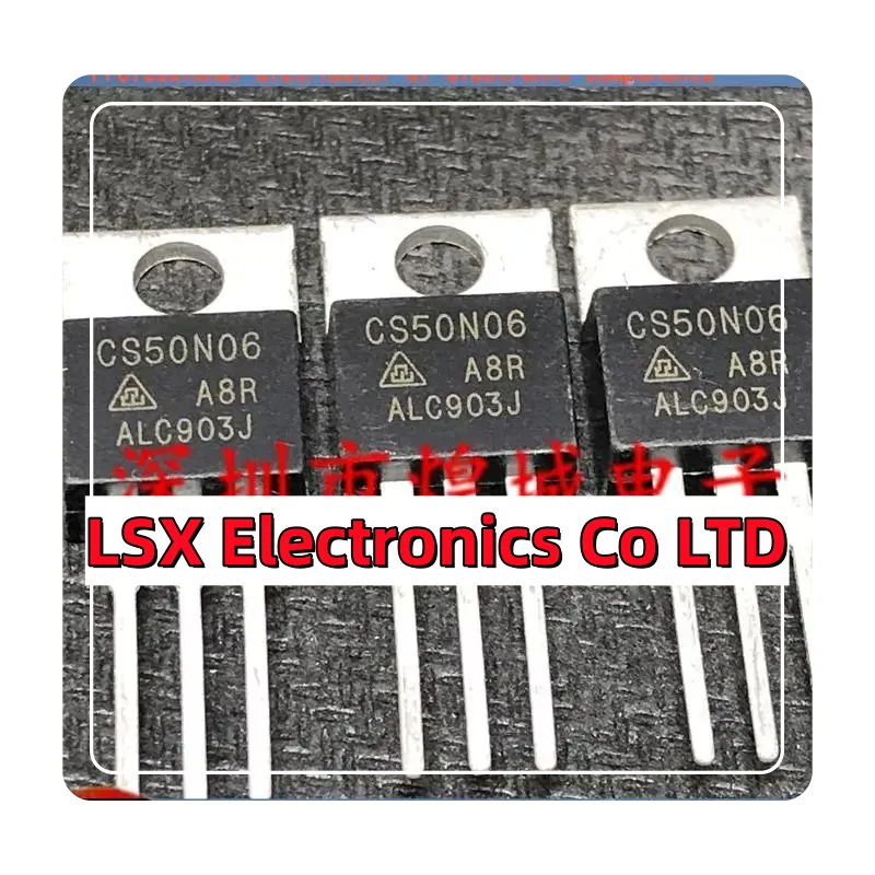 10PCS-50PCS  CS50N06  MOS TO-220 60V 45A  Original In Stock Fast shipping