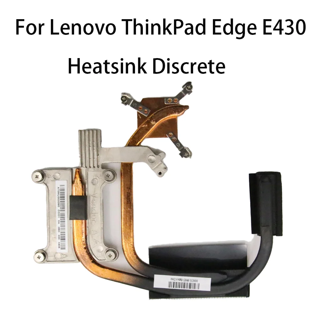 

Original Intel Heatsink Discrete For Lenovo ThinkPad Edge E430 E430C E435 E445 E530 E530C E535 E545 FRU 04W4310 04W4311