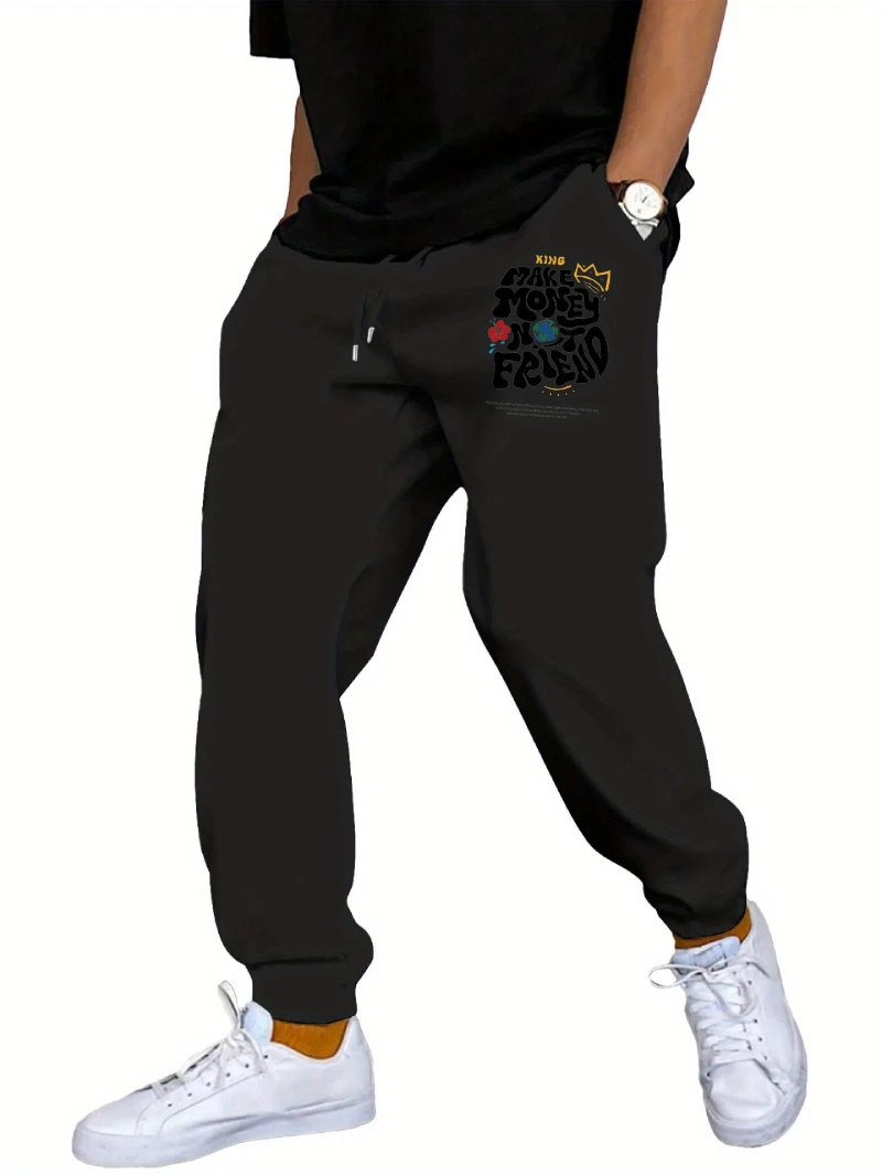 

2025 Autumn and Winter Mens Athletic Sweatpants Breathable Joggers High-end Luxury Is for Both Men and Women Gym