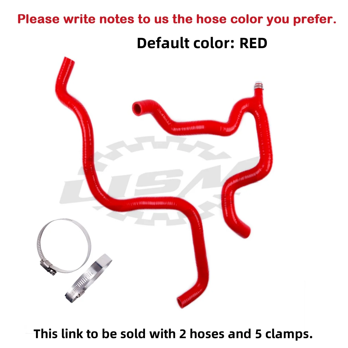 

2PCS 3PLY For Peugeot 106 GTI Citroen SAXO VTS 16V TU5J4 Engine 1996-2004 Silicone Heater Matrix Bypass Hose with Bleed Screw