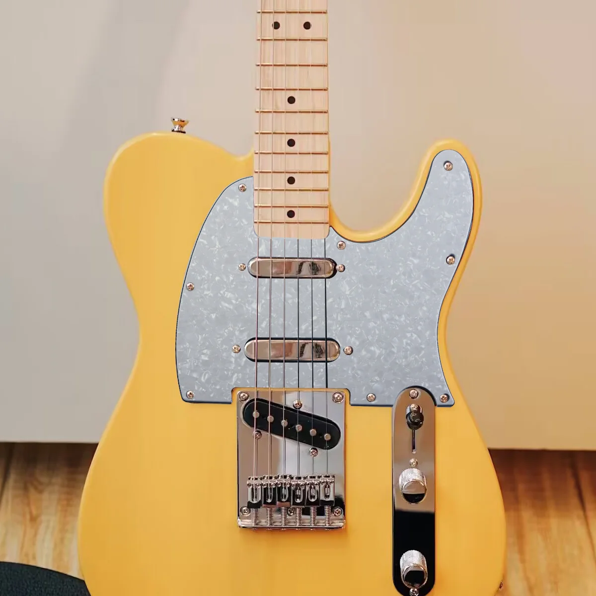 RUKOVA 8-Loch TL Schlagbrett, Ersatz für USA & Mexikanische Fd Modern Standard TL E-Gitarren – Detail 3