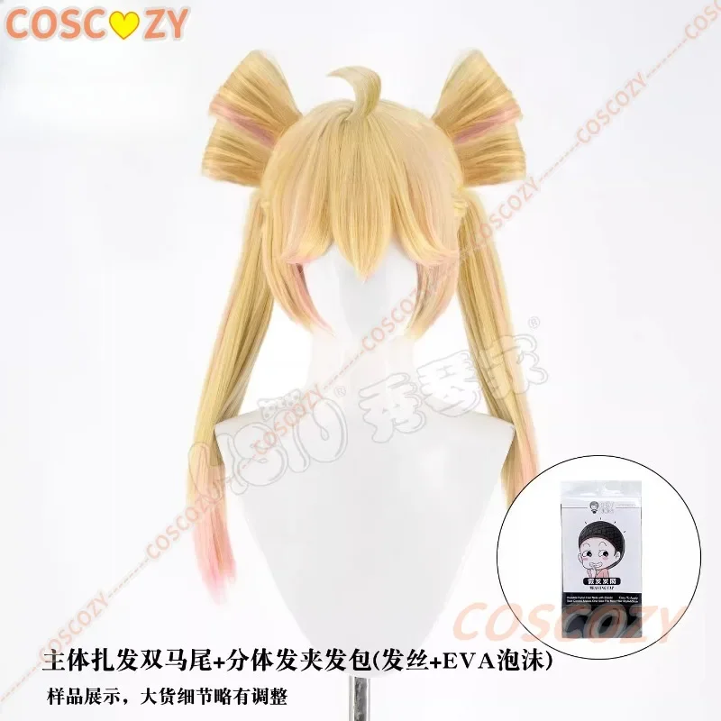كوسبلاي جونو كوسبلاي فتاة سحرية جديدة OW باروكات لحفلة الهالوين شعر مستعار لوليتا حلوة للنساء زي جونو
