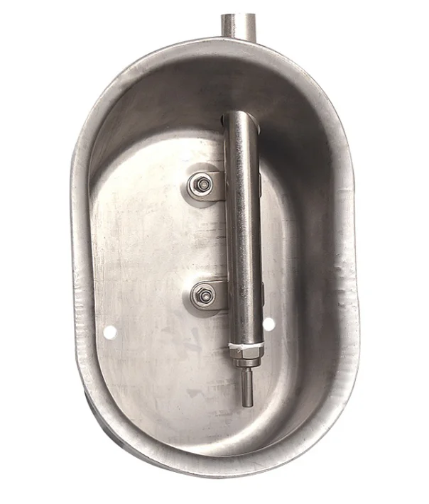 

Oval Stainless Steel Pig Drinking Water Bowl