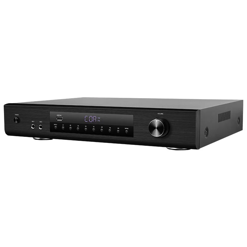 Hyper Sound PA-6600 12 Channel 600W RMS 6 Zone Separate Control Professional Amplifier BT 5.3 Optical/Coaxial Inputs LED Display