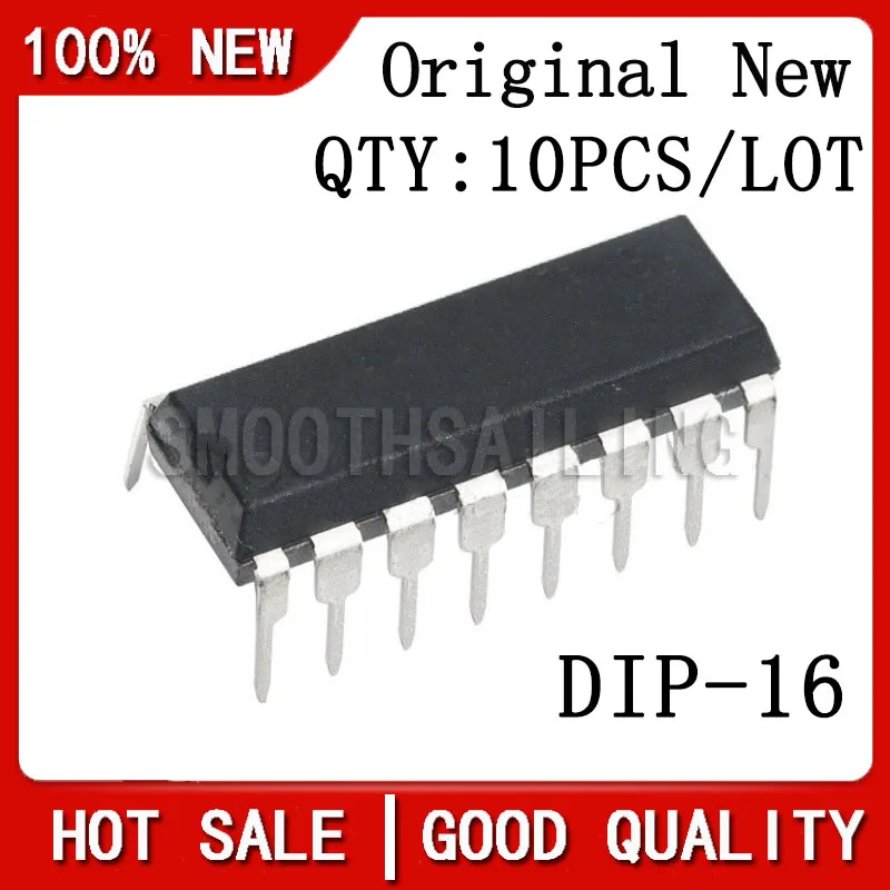 10PCS/LOT New Original CD74HC4052E 74HC4052 DIP16 Chipset