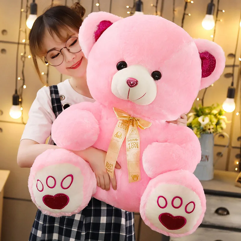 

New Huggale High Quality Toy Cute Cartoon Big Teddy Bear Plush Toys Stuffed Animals Doll Birthday Christmas Gift For Children