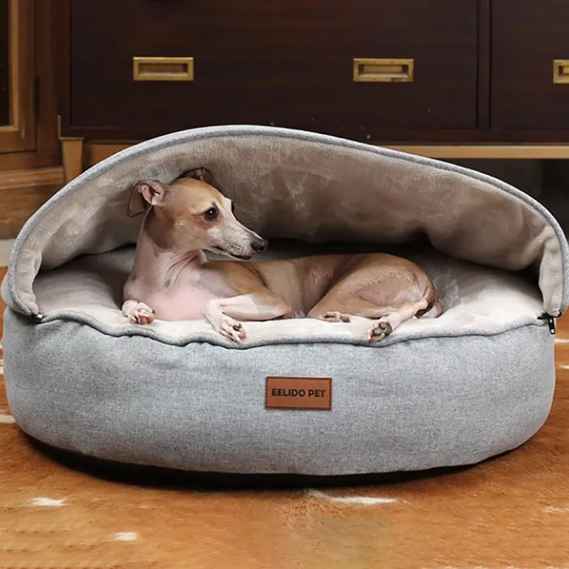 Soft Dog Bed House Pet Bed Kennel Cushion Winter Warm Sofa Basket Cozy Mat Bed Dogs Sleeping Panier Chien Home Furniture