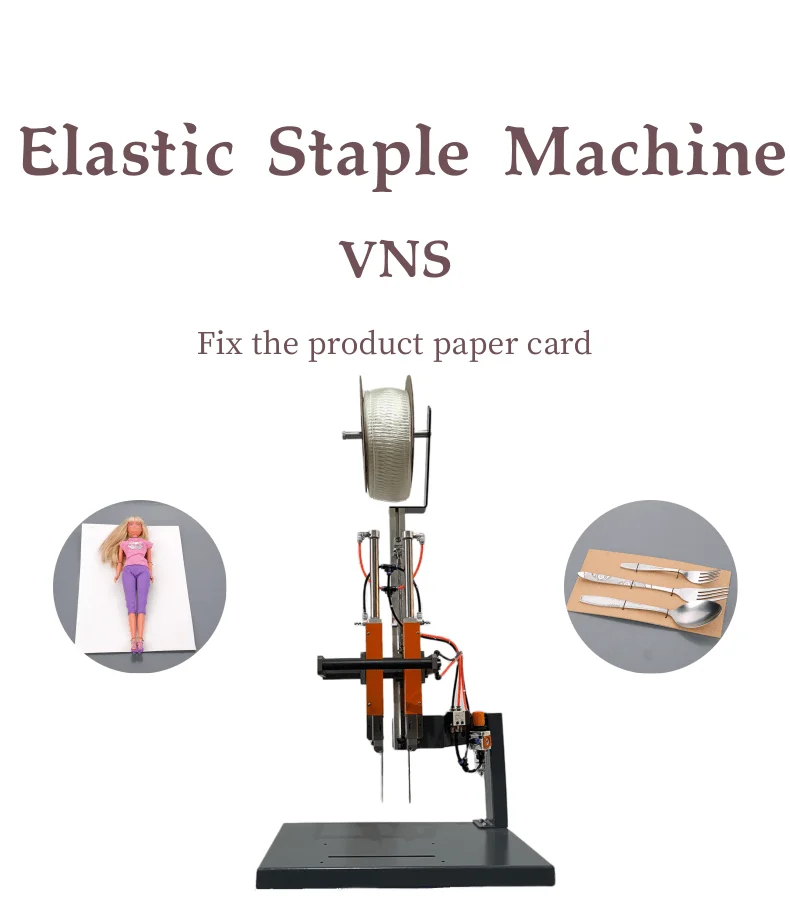 Binding Machine Elastic Staple Variable Need le System Maquina De Anel Elastic Para Fixacao For Toys Tools Combs Fixed Labels