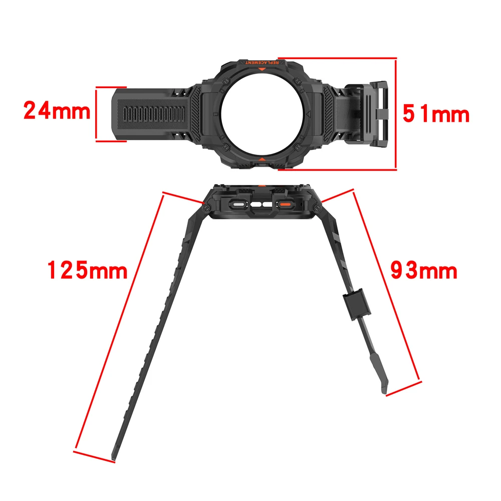 Correa 2 en 1 + funda para Samsung Galaxy Watch 7 Ultra 47mm pulsera deportiva funda protectora de tpu para Galaxy 7 Ultra