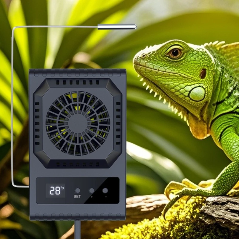 reptile-fan-digital-cooling-thermostatic-silent-terrarium-fans-smart-heating-reptiles-fan-small-pet-temperature-control-product