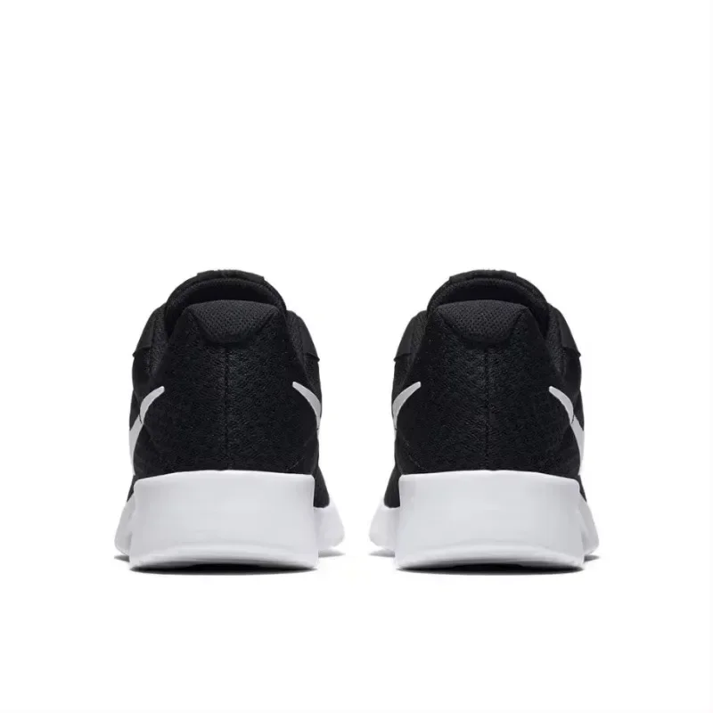 Nike Tanjun-Zapatillas de correr para hombre y mujer, deportivas bajas, antideslizantes y ligeras, color blanco y negro