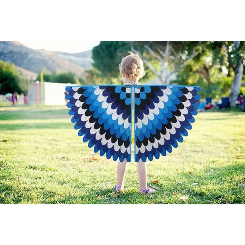 

Комплект шаль и маски с крыльями птицы, карнавальный костюм с перьями и птицами, карнавальный костюм на Хэллоуин, вечеринку, праздника, карнавальный костюм