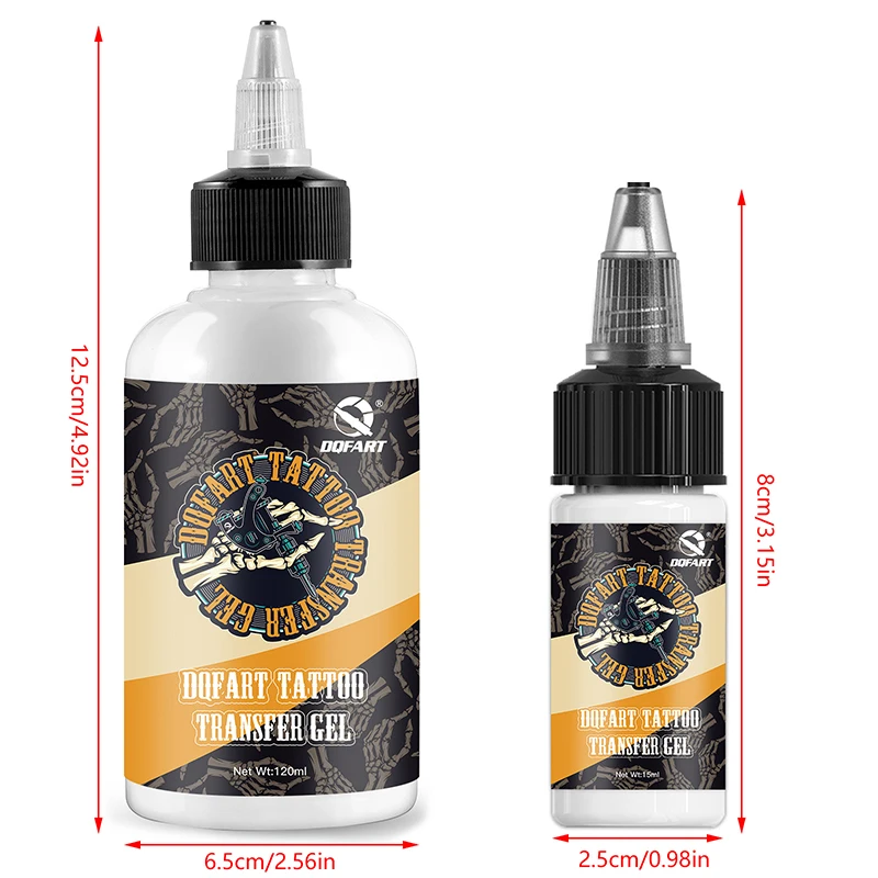 Tattoo Transfer Solution Convenient Long Lasting Clarity Non-irritating Professional Tattoo Stencil Gel Tattooing Supplies