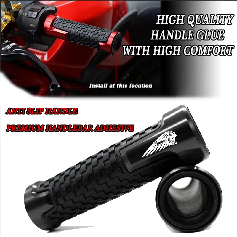 

FOR Indian FTR 1200 S FTR1200 Carbon / Rally Chief VINTAGE Scout Motorcycle Anti-Skid Handle, FOR 7/8" 22mm Motorcycle handlebar