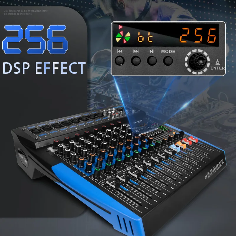 FUHAM Professional Karaoke Preamp Effect Processor for Sound System - Audio Enhancement Equipment