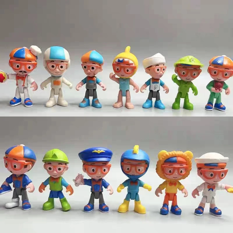 Original Multi Style European and American Children's and Boys' English Enlightenment Program Dolls and Family Toys