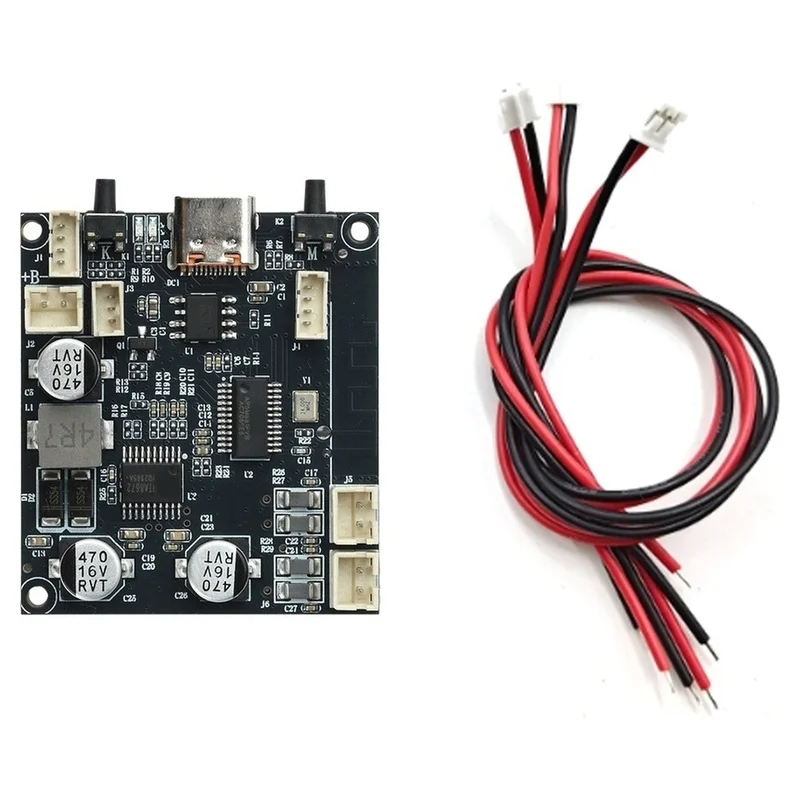 Bluetooth 6.0 Amplifier Module 2x5W 3.7V Battery Powered TYPE C Integrated Boost Circuit Speaker Modification Board