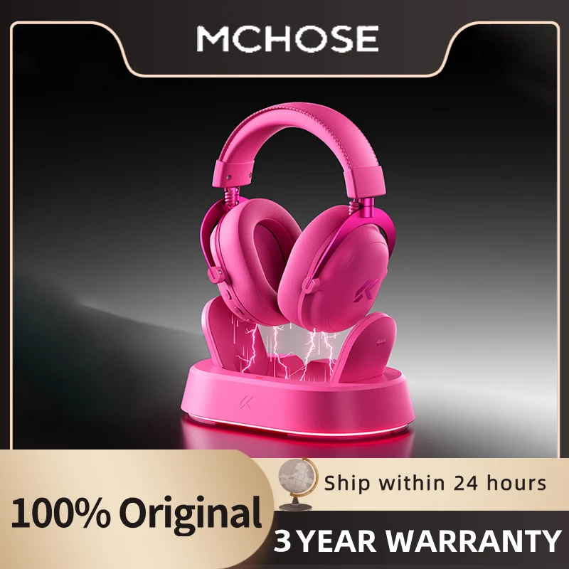 MCHOSE V9 Turbo+ Gaming Headset Wireless Magnetic Charging Headset