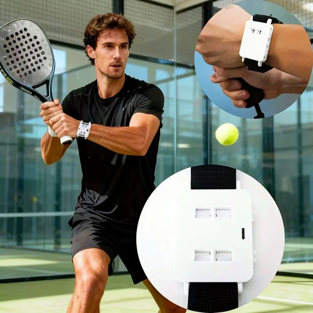 Portable Wrist Scorekeeper For Tennis Badminton Paddle Games Manual Scoring Counter Bracelet Racket Sports Accessory