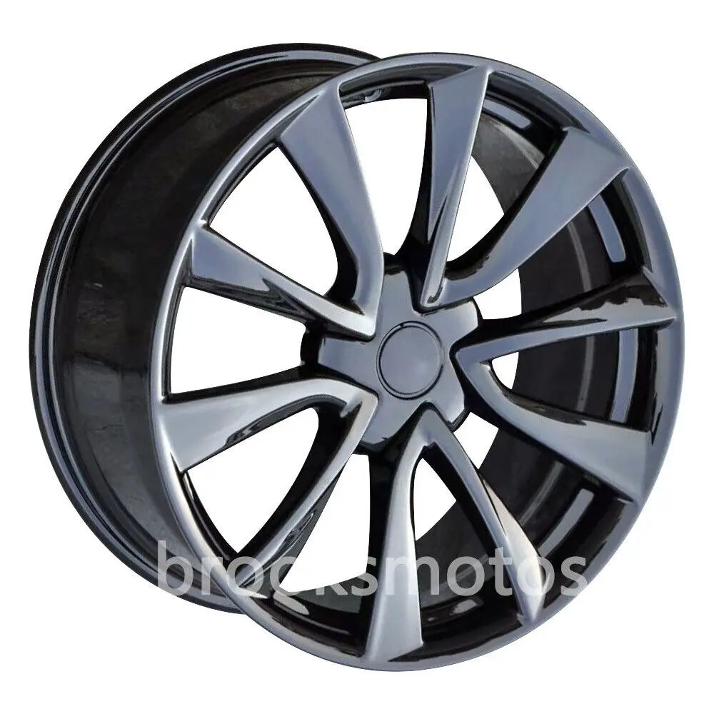 

ГЛЯНЦЕВЫЕ ЧЕРНЫЕ ОБОДКИ КОЛЕСА 19 ДЮЙМОВ ПОДХОДИТ ДЛЯ TESLA MODEL 3 19X8.5 OFFSET35 2017 ГОДА