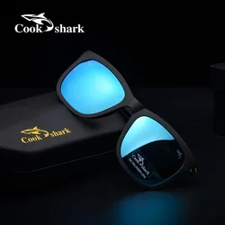 Cooker shark – lunettes de soleil polarisées pour hommes et femmes, pour la conduite, ultra légères