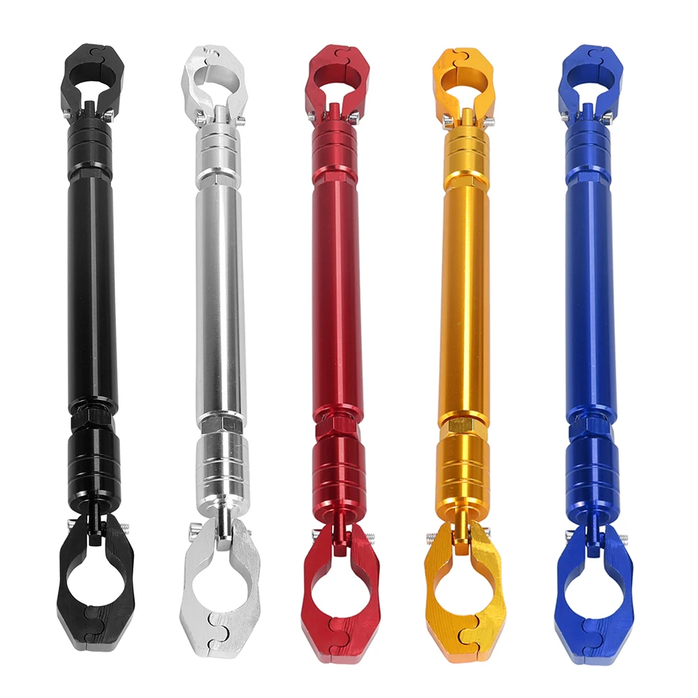 

5 Colors Universal Motorcycle Balance Bar Aluminum Crossbar Strengthen Handlebar Extended Motorbike Reinforce Lever Accessories