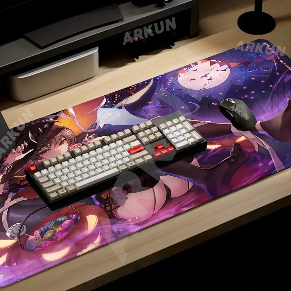 Big Kawaii Sex Hot Girl Ellen Joe Beliebtes cooles Zenless Zone Zero Gaming-Mauspad XXL-Zubehör Tastatur Schreibtisch Laptop Große Matte