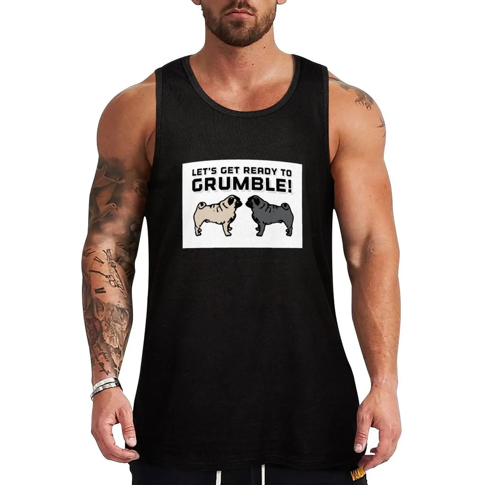 Let's Get Ready to Grumble! Tank Top Men's tops sleeveless vest men