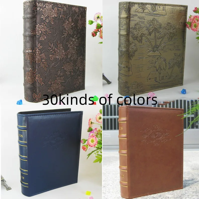 Big 6 Inches 4D Photo Album Imitation Leather PU Cover Picture Album Welding Gift 4.5*6\