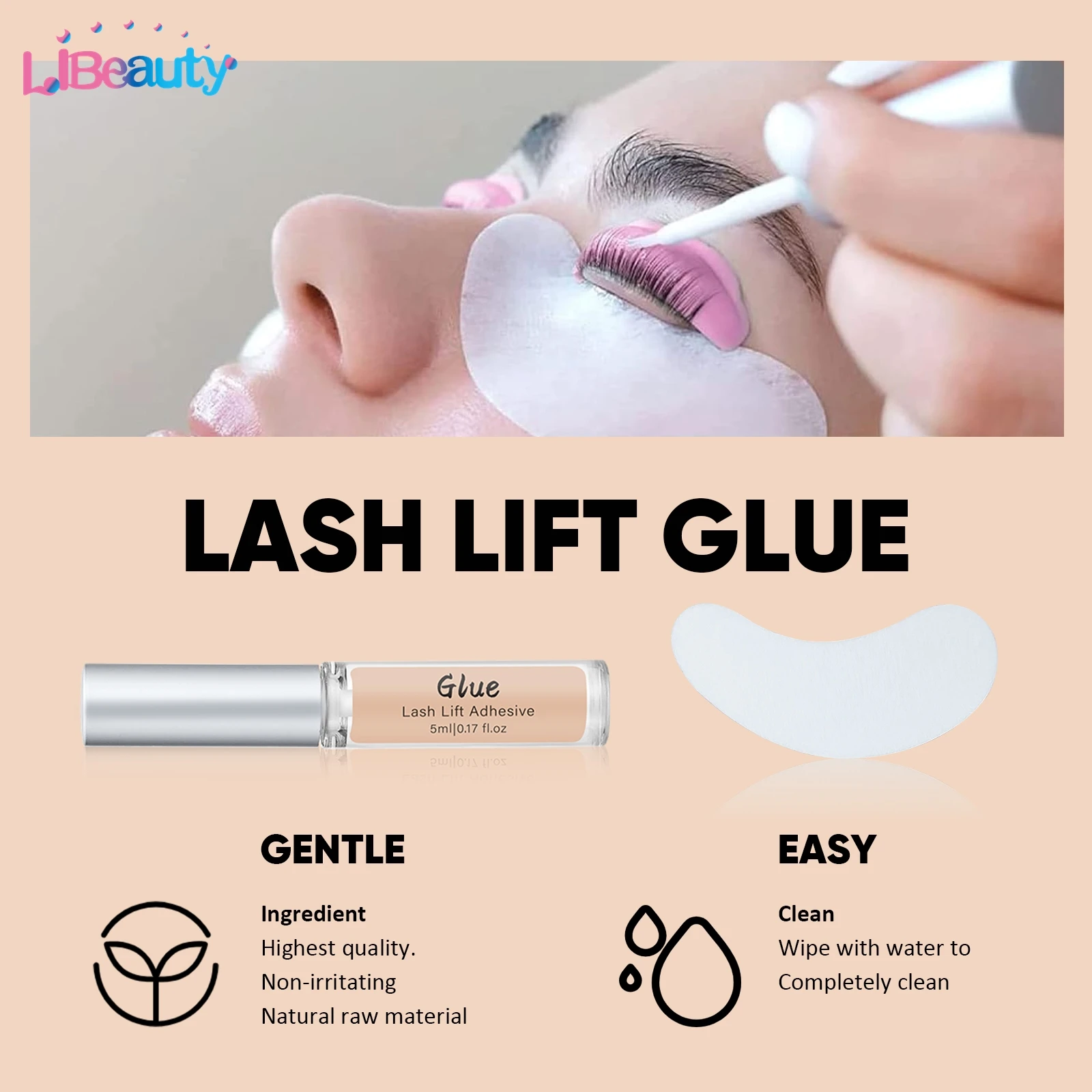 Libeauty 4 In 1 Fast Lash Lift And Tint Kit Professional Eyelash Lifting Calia Perming Lashes Tint Brow Dye Eyes Makeup Tools