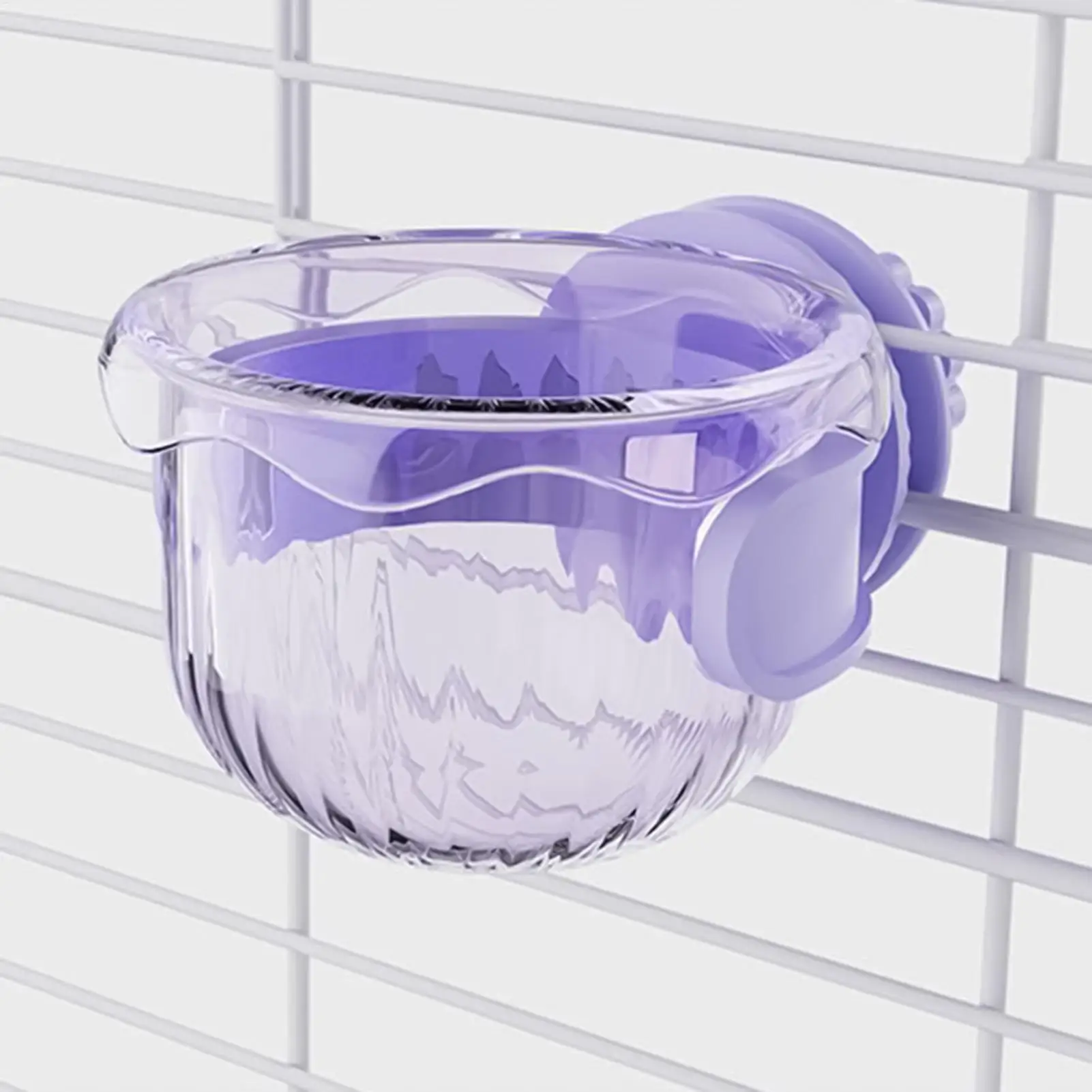 Portable Anti-Spill Bird Feeder Cage Dish for Parakeet Parrot Macaw Cockatiel Outdoor Aviary Garden Travel Carrier Supplies
