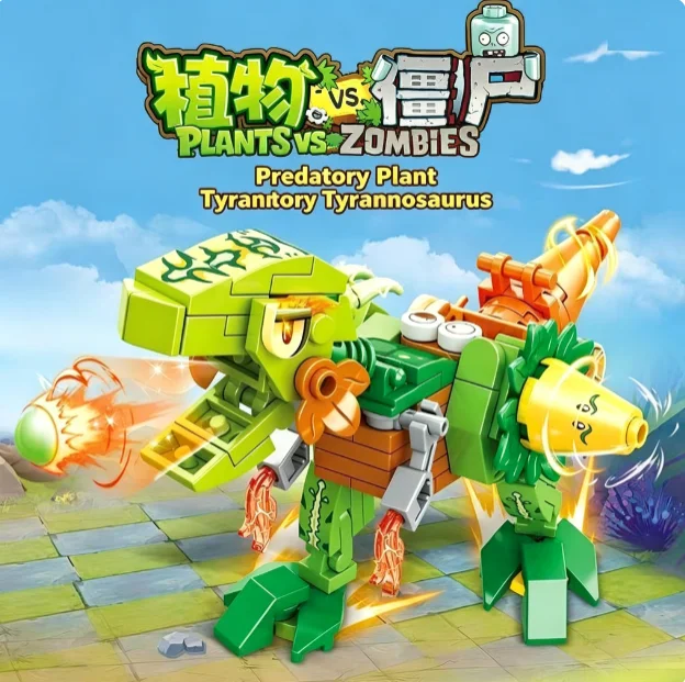 Конструктор Plants vs. Zombies – обзор и цена Model Kit Vs Lego