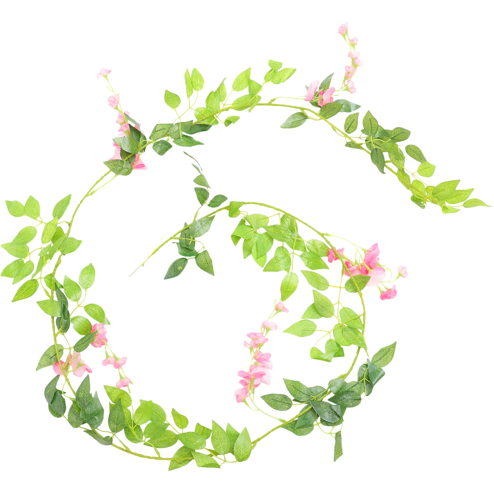 

Artificial Wisteria Vine Decor Plants Hanging Wall Decor Wedding Party Home Artificial Hanging Flower Coffeeshop Studio Garland