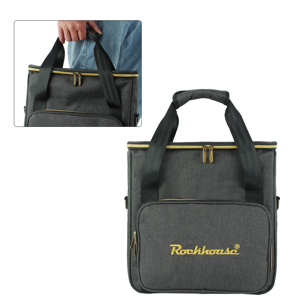 

1pc Vinyl Record Storage Bag 32x33x8cm Portable Waterproof External Hand-carry Storage Pocket For Vinyl Records Accessories