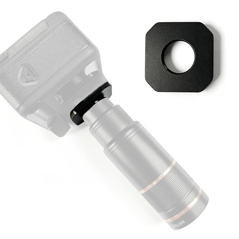 1PC Metal Adapter Ring For Insta360 Ace Pro 2 17mm Thread Connector Mount Compatible with Telephoto Lens Action Camera Accessory