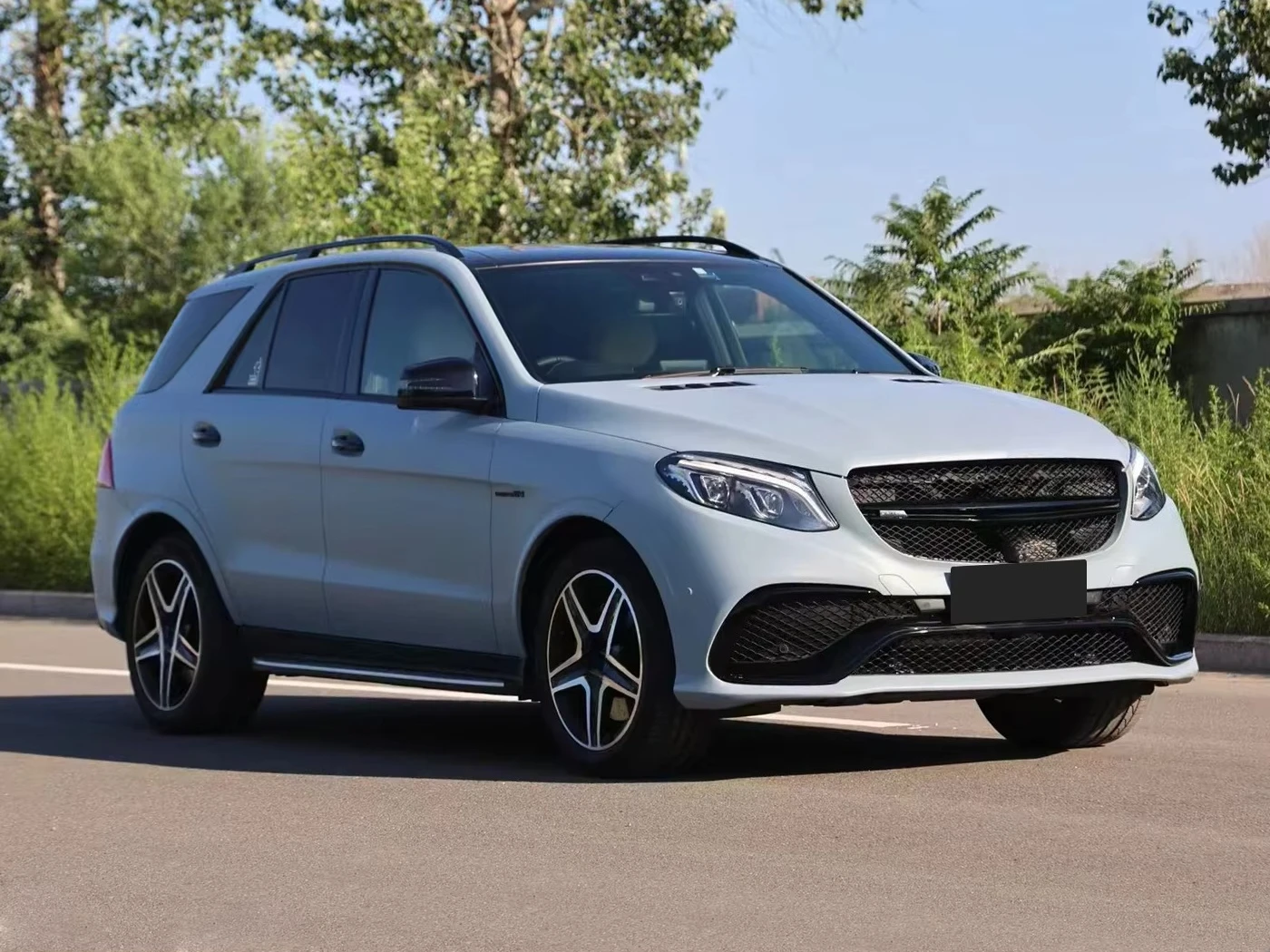 For W166 ML Upgard GLE63 Bodykit Cover Fender Headlight Taillight for ML W166 Old Change To New GLE Bodykit view 2