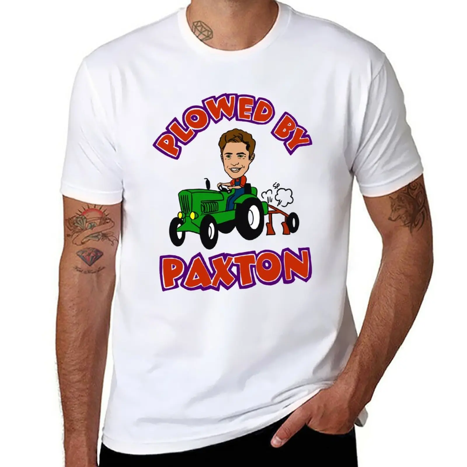 New Plowed By Paxton -Never Have I Ever T-Shirt plain t-shirt Tee shirt Short sleeve tee men