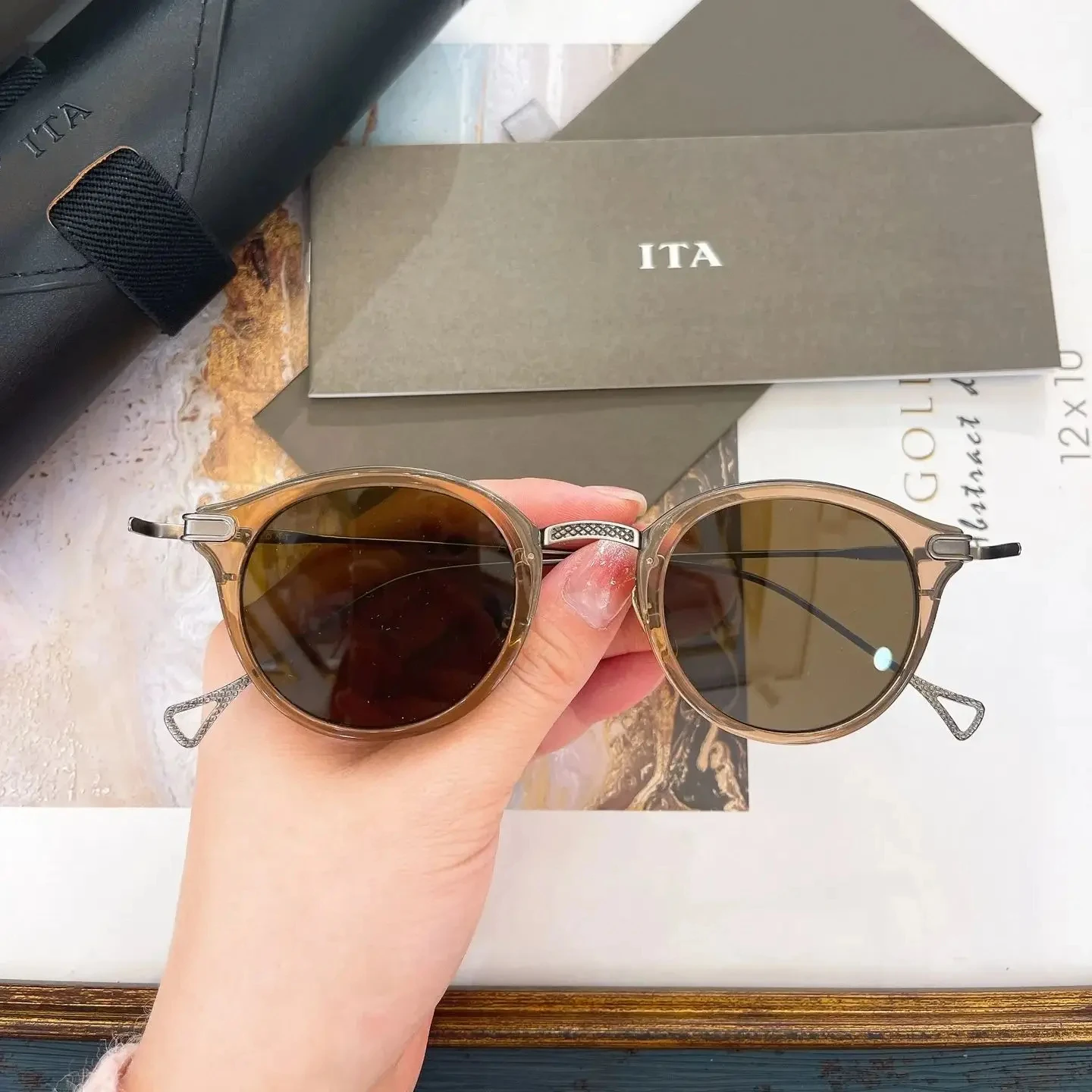 

New ADITA EDMONT DRX-2067 Trendy Polarized Driving Anti-Glare Womens Sunglasses Classic Luxury Design Business Men's Sun Glasses