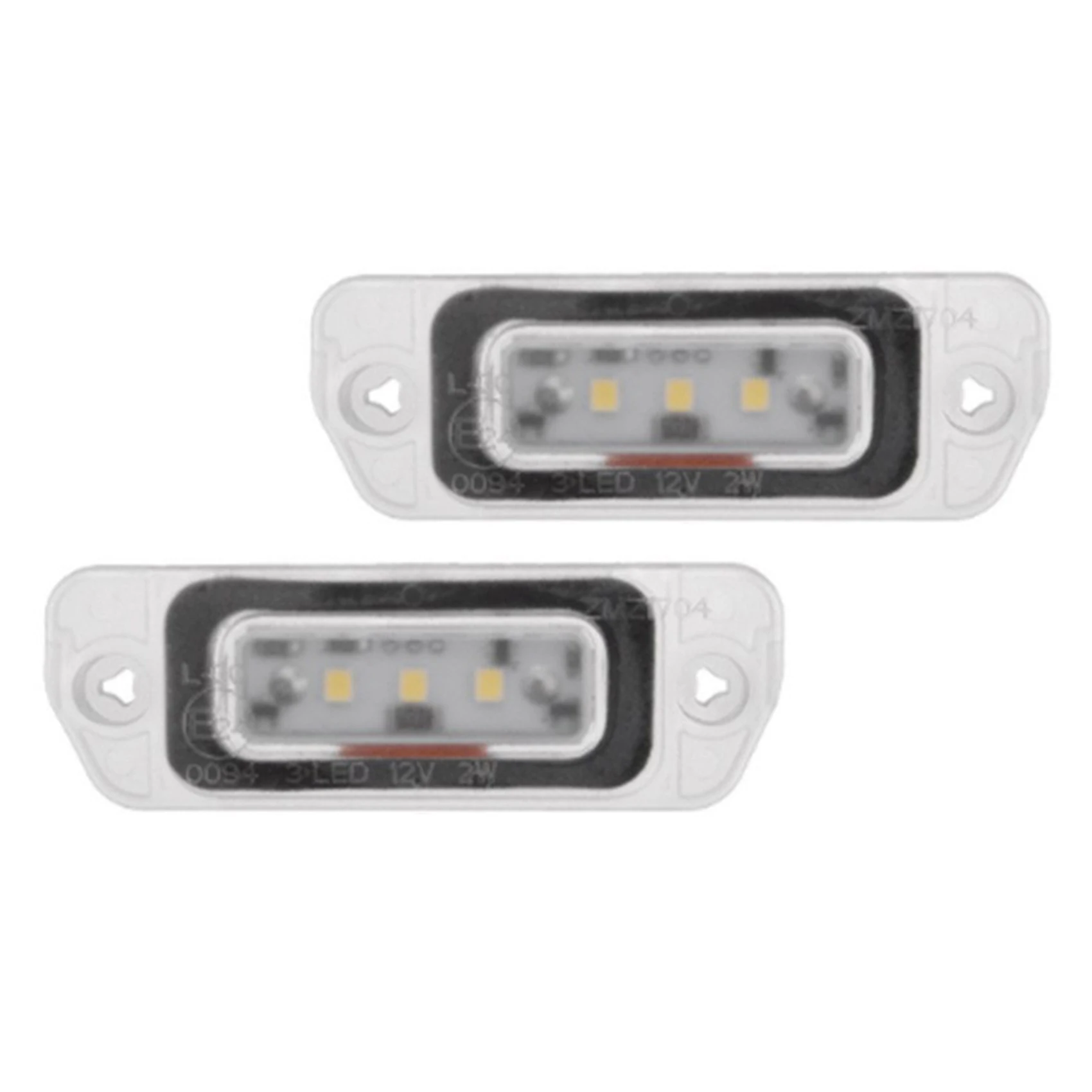 Car License Plate Light Led Number Plate Light for ML450 ML500 550 ML63 License Plate Lamp White